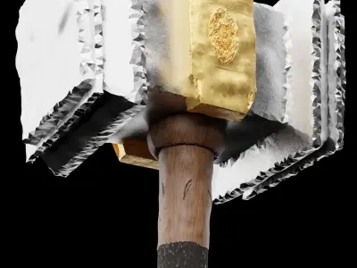 3D Mash Hammer 3D model