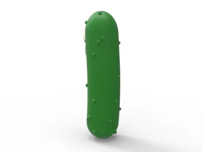 Pickle Rick 3D print model