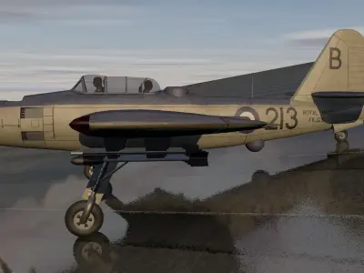 Fairey Spearfish Mk-1 3D model