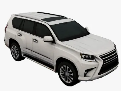 Car SUV Vehicle Automobile Drive RoadTrip OffRoad FourWheel 3D model