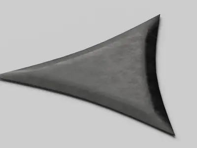 Ninja Shuriken Set 3D model