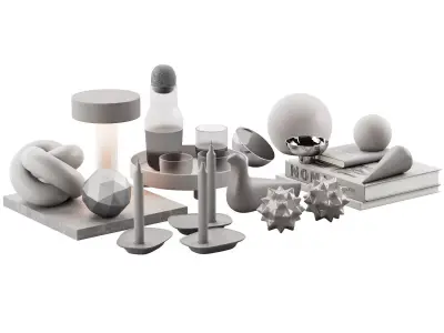 023 GRAY decorative pack PART 1 3D model