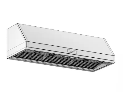 Kitchenaid Range Hood KVWC908JSS 3D model