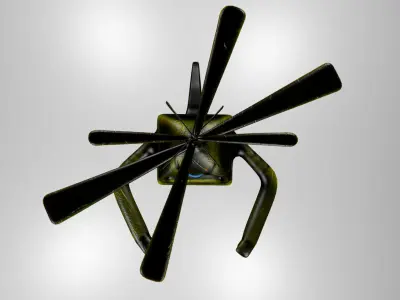 Robot sci fi 3D model