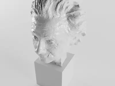 Albert Einstein 3D print model