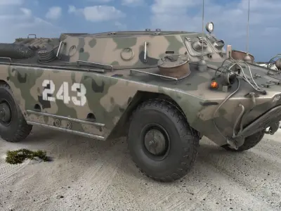 FUG OT 65 Camouflage Vray 3D model