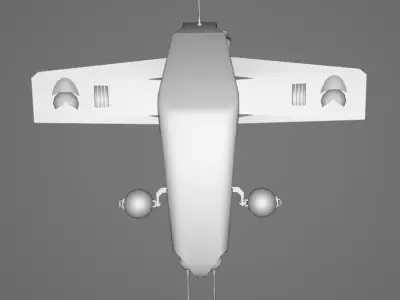 Star Wars REB Dropship - Low Poly Game - Battlefield - FBX MODEL Low-poly 3D model