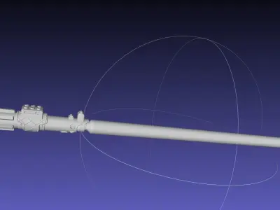 Star Wars Episode IX Rey Lightsaber Printable Model 3D print model
