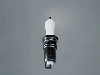 Spark Plug Free 3D model