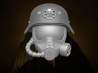 Hydra Armor fan art 3D printable File For Action Figures 3D print model