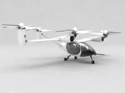 TOYOTA eVTOL DRONE 3D model