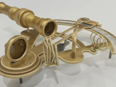 Sextant 3D Model 3D model