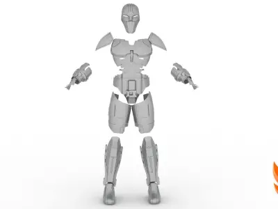 Sith Acolyte Armor 3D model