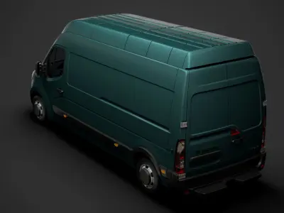 Vauxhall Movano L3H3 Van 2020 3D model