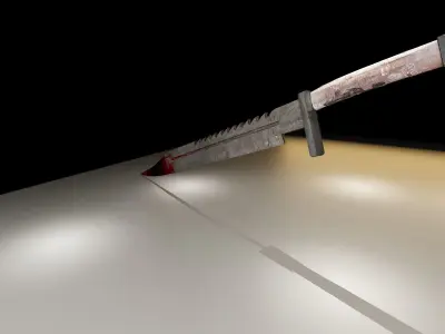 Silent Hill Pyramidhead Sword 3D model