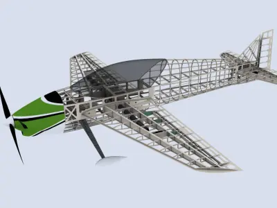 F3A construction 2m 3D model