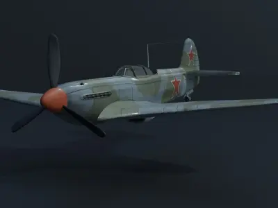 Yakovlev Yak-9 3D model
