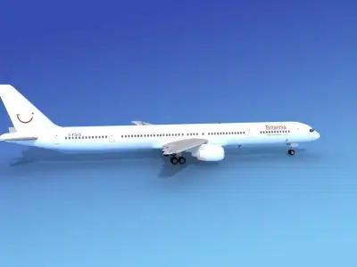 Boeing 757-300 Britannia Airways 1 3D model
