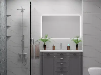 Washbasin Cabinet Free 3D model