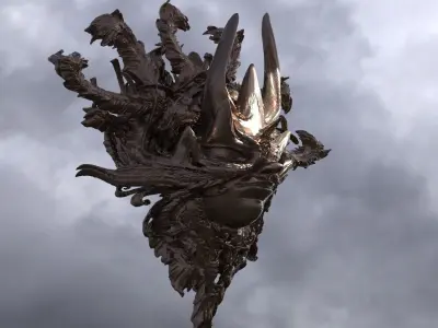 Baroque Cult Mask   3D model