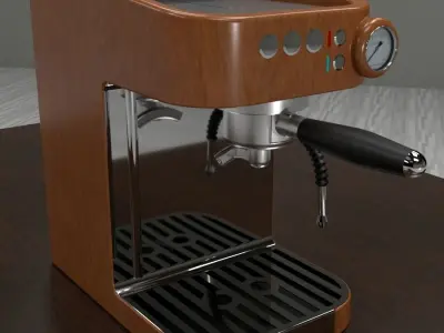 Home Espresso Machine 3D model