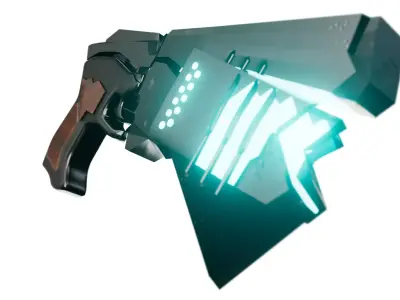 Psychopass Gun Dominator 3D Model  3D model