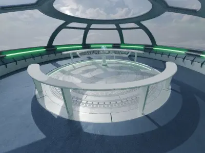 UFO - SpaceShip - Alien - Ovni - Extraterrestre - Nave Espacial 3D model