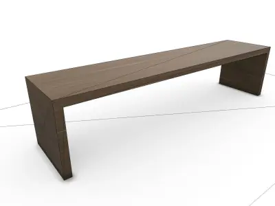 Work Bar Table SHC Quick Office LM Low-poly 3D model