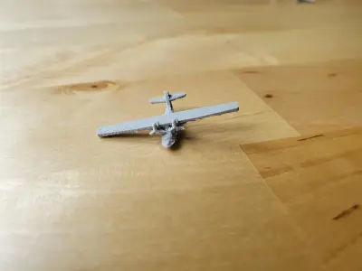 US PBY Catalina Flying Boat Free 3D print model