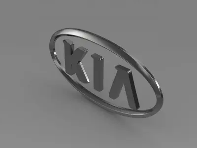 KIA Logo 3D model