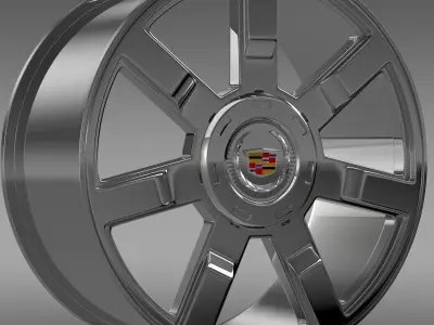 Cadillac Escalade esv 2wd2 rim 3D model