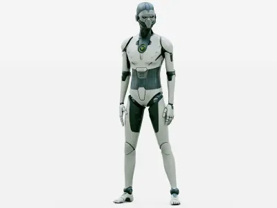 i-HOMO 04  Rigged for Unreal Engine - Unity - MIXAMO 3D model