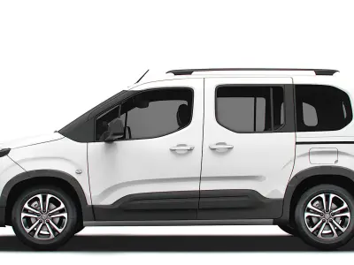 Peugeot e Rifter GT 2024 3D model