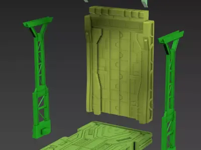 BF-1J Base C 15mm 3D print model