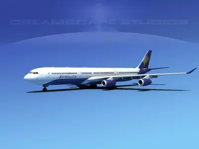 Airbus A340-600 Air Tours 3D model