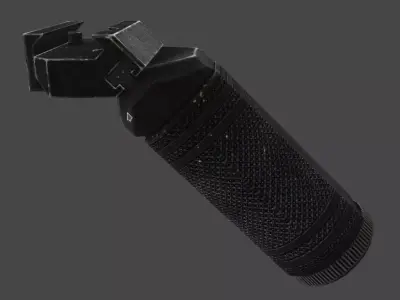 Zenit RK-1 tactical front grip 3D model