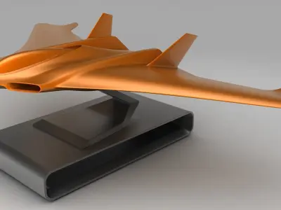 Bomber Concept 3D model