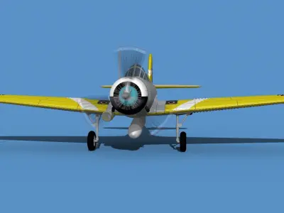 Douglas TBD-1 Devestator V06 3D model