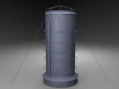 Battle ship Kawachi Miniatures Low-poly 3D model