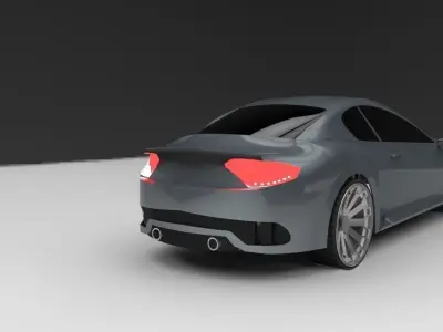 Maserati Grand Turismo Free 3D model