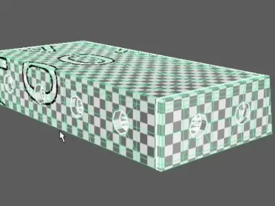 Wooden cage 3D model