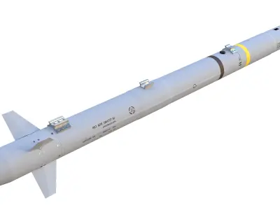 AIM-132  ASRAAM 3D model