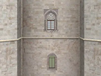 Castel del Monte Apulia 3D model