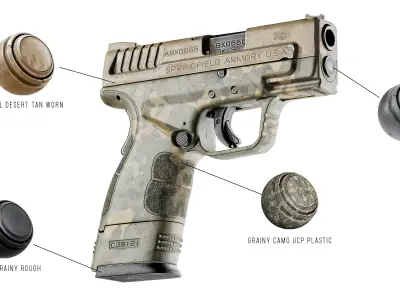 Gun Smart materials vol 02 3D model