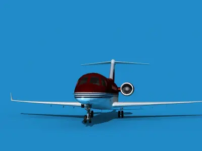 Cessna Citation C700 Longitude V01 3D model