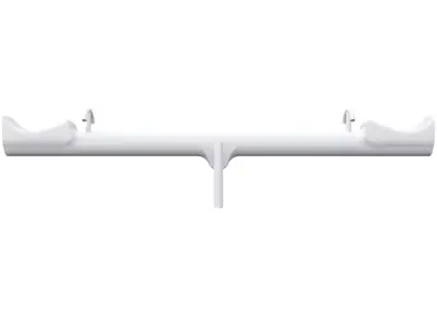Seesaw snow shovel 3D model