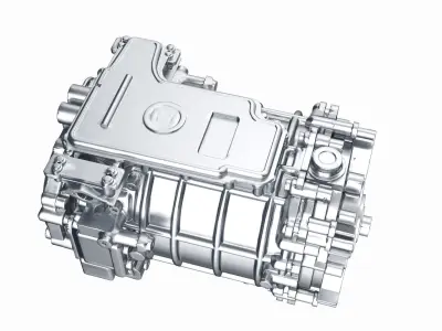 Electric Vehicle Motor 1 3D model