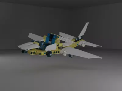 Lego Technic 42044 3D model