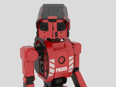 AMIR-01 robot 3D model