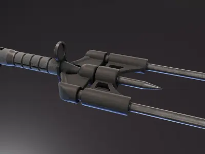 CRM Bayonet Low-poly 3D model